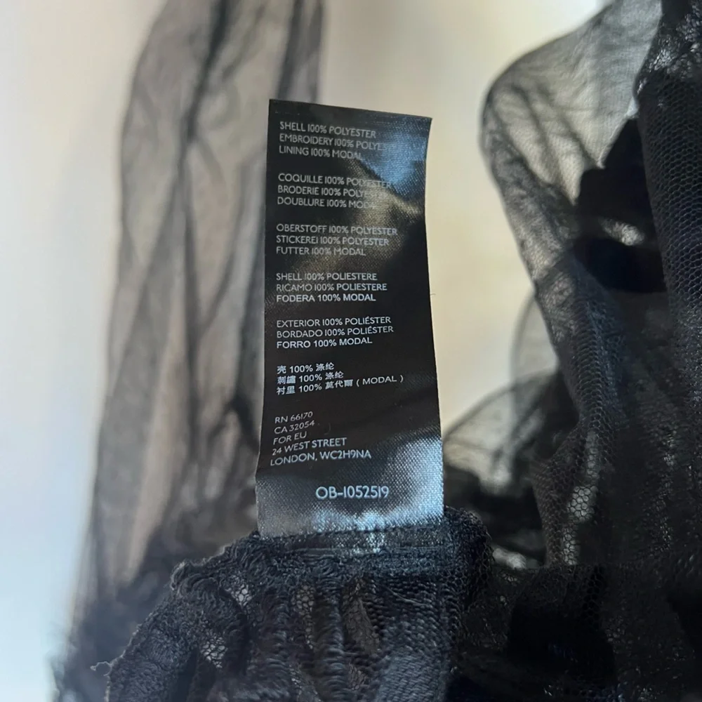 Anthropologie Holly Flocked Tunic Top Size XL Rare - Picture 10 of 15